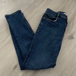 ZARA HIGH WAISTED SKINNY JEANS